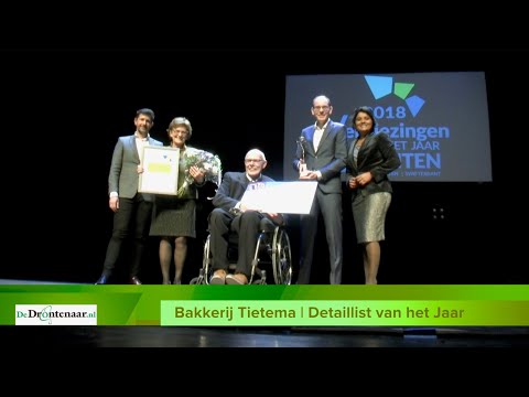 VIDEO | Bakkerij Tietema is detaillist van het jaar: „Wordt een mooi feestje vanavond”