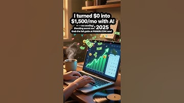 How I Built a $1,500/Month AI Side Hustle in 2025 with NO Coding (Step-by-Step Blueprint)