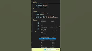 This Rotating Cube Will Blow Your Mind 😱 | Pure CSS Magic 🪄 | 3D Cube Effect #shorts #viral #coding