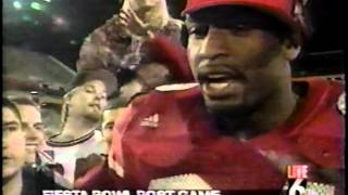 1996 WOWT Nebraska vs Florida Fiesta Bowl PostGame