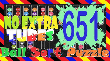 Ball Sort Puzzle Level 651