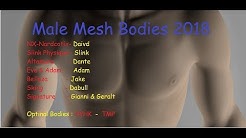 Ultimate Male Bodies in Second life for 2018
