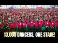 13,000 tribal artists welcome PM Modi with a SPECTACULAR Dhimsa Dance in Andhra Pradesh