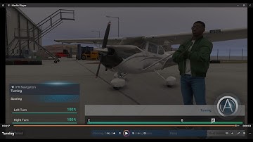 MSFS 2024:Activities: Flight Training: IFR Navigation: Turning