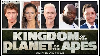 Kingdom of the Planet of the Apes interviews with Owen Teague, Freya Allan Kevin Durand, & Wes Ball