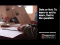 Dots or Not: To learn or not to learn, that is the question