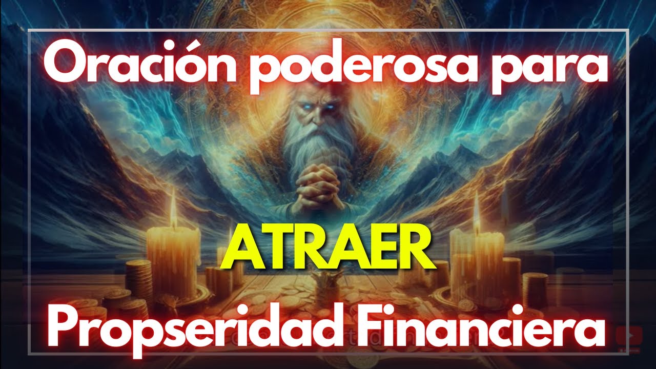Oración Poderosa para ATRAER Prosperidad y ABUNDANCIA Financiera 💰 ...