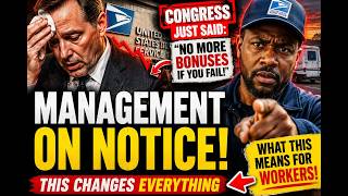 Stop the Bonuses? Congress Exposes the USPS Management Problem