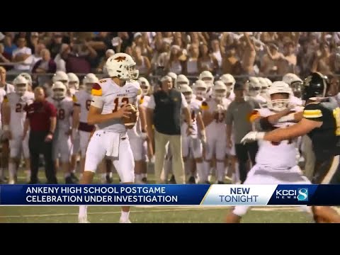 Ankeny High School postgame celebration under investigationSubscribe to KCCI on YouTube now for more: http://bit.ly/QY3wuMGet more Des Moines news: http://www.kcci.com
Like us: http://facebook.com/kcci8
Follow us: http://twitter.com/KCCINews
Instagram: https://www.instagram.com/kcci8/ Ankeny High School postgame celebration under investigation