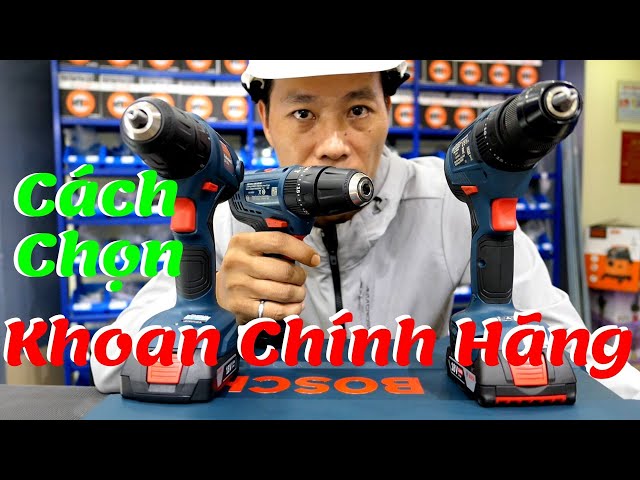 Hướng Dẫn Cách Chọn Máy Khoan Pin Bosch Chính Hãng | Việt Mộc