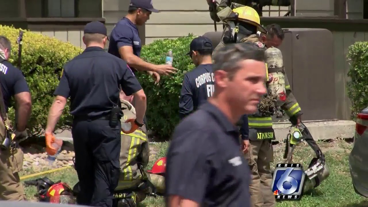 Families displaced by south side apartment fire - YouTube