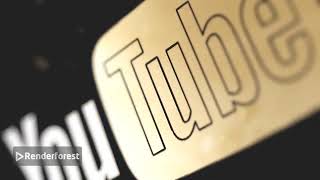 YouTube Ident Animated Logo Mockup