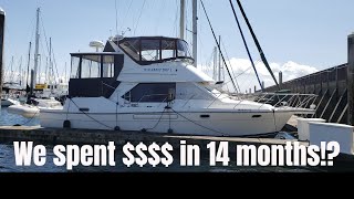 The Cost of Owning our Bayliner 4087 | Boating Journey