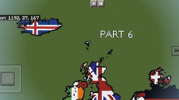 Medium Scale World Flag Map Tutorial Part 6 - Denmark and Iceland