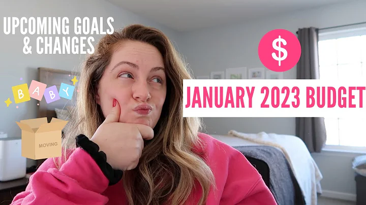 2023 January Budget With Me + Goals // Life changes, baby budget and paying off debt