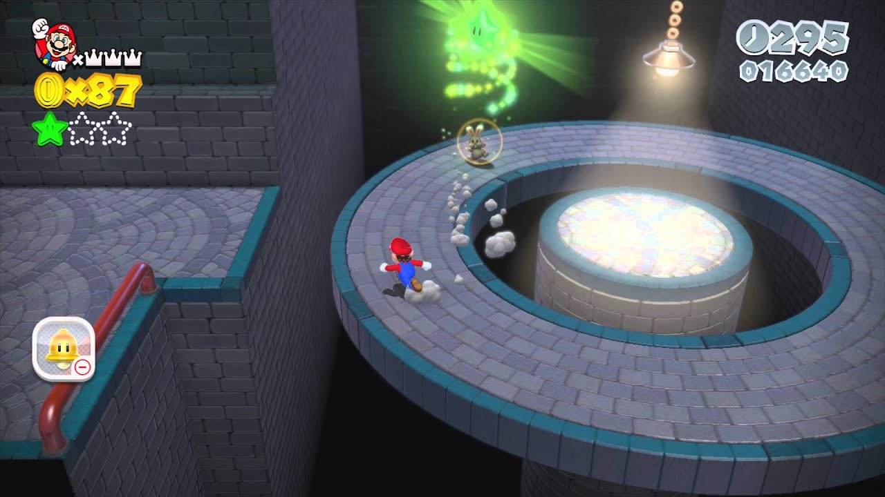 Super Mario 3D World (Wii U) - Bob-ombs Below (Green Stars, Stamp ...