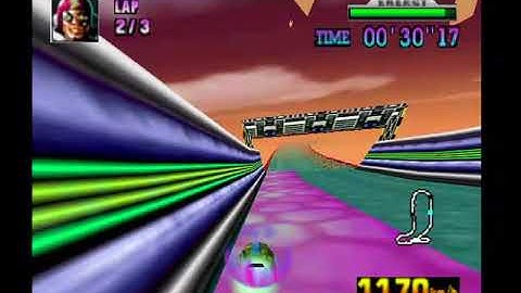 F Zero X Custom Tracks: Silence: Fast Slide Turn