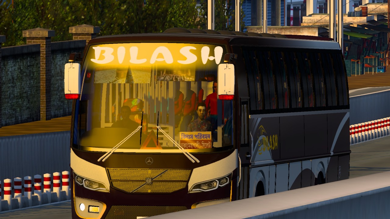 #ETS2 Route:-Sylhet To Sunamganj.Tourmate:-Bilash Paribahan.