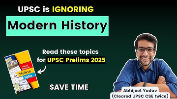 Most important topics in Modern History for UPSC Prelims 2025 | Spectrum