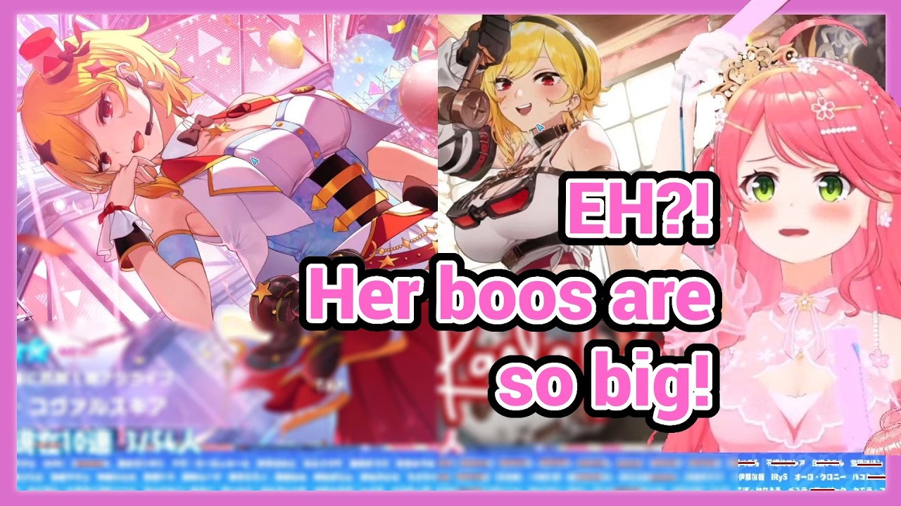 Miko Was Really Surprised by How BIG Kaela's Oppai!