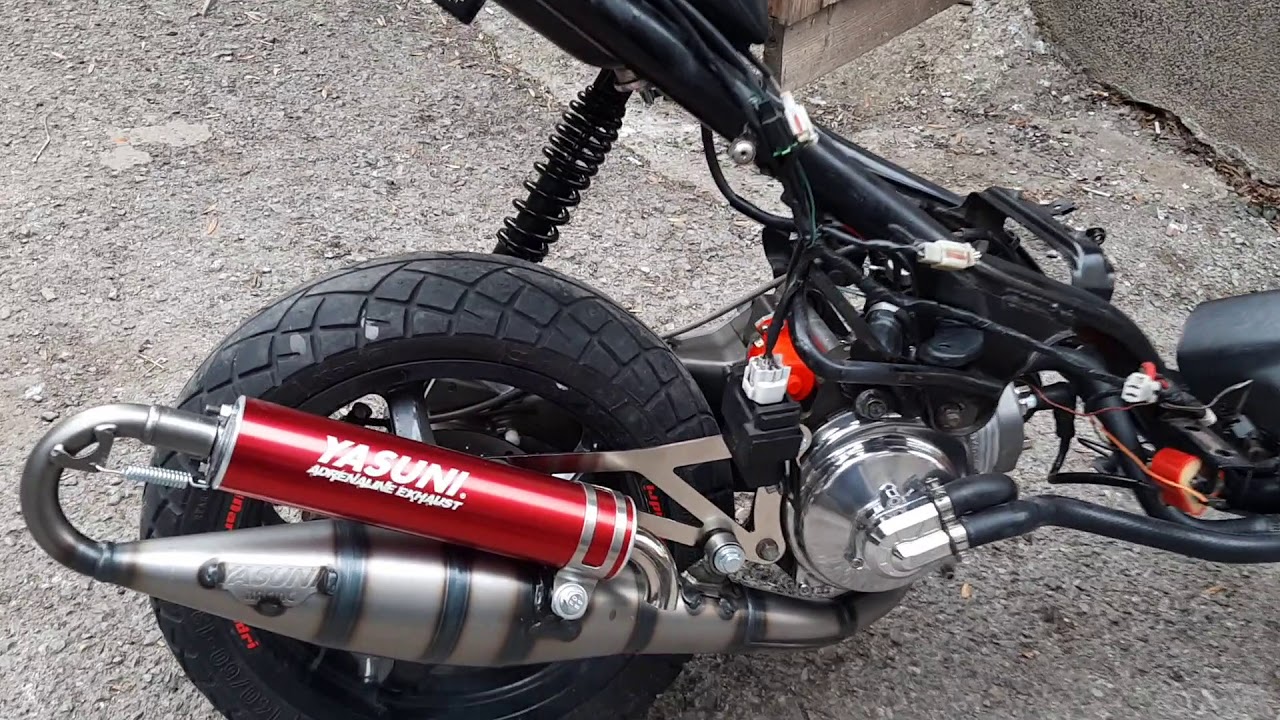 Yamaha Aerox first run with STAGE6 SPORT PRO MK2