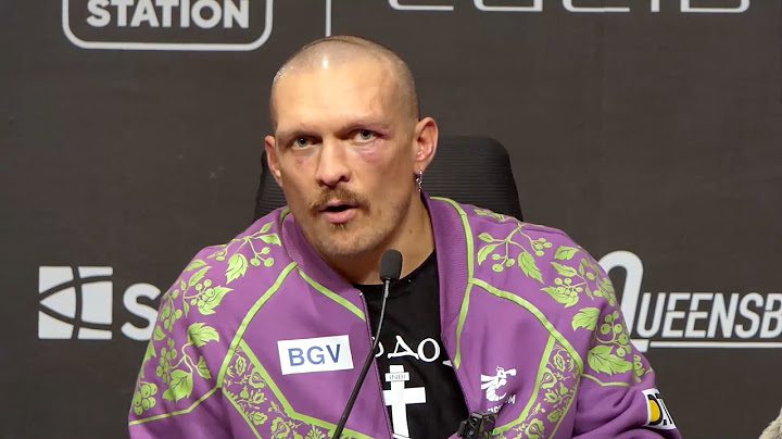 LEGEND Oleksandr Usyk First Words: 'TYSON FURY WAS EASIER THIS TIME!' - Rematch Post-Fight