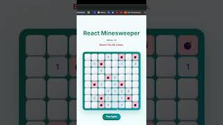 I Built MINESWEEPER in React… Can You Beat It 💣