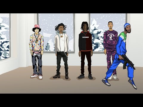 Shoreline Mafia - Gangstas & Sippas (feat. Q Da Fool) [Official Music Video]