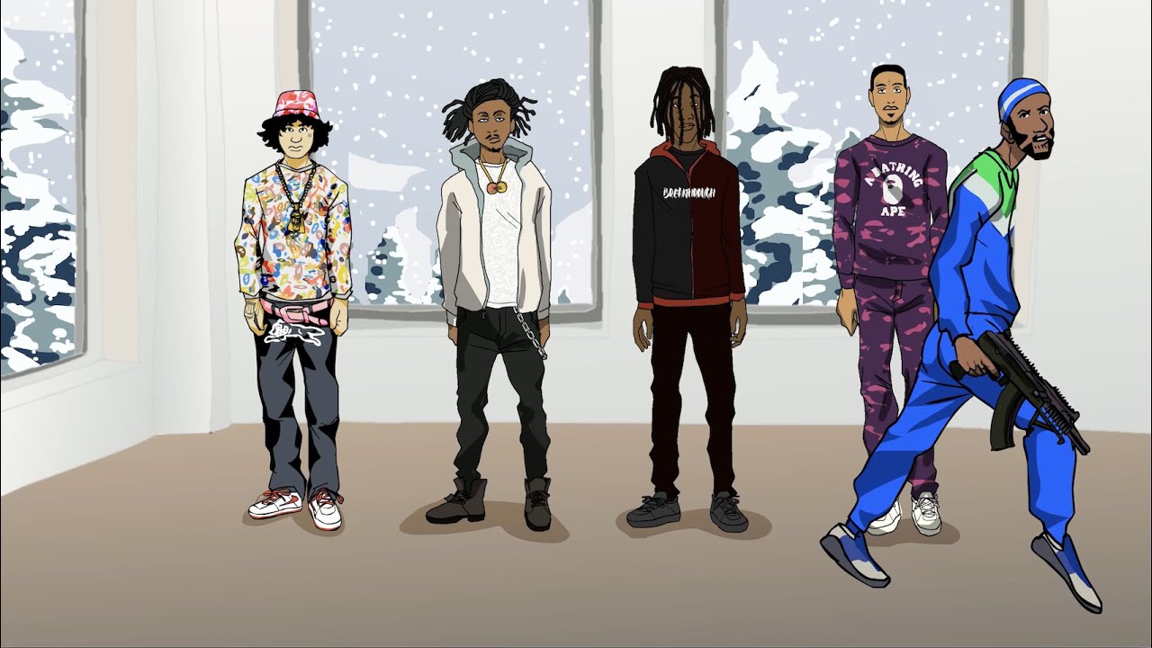 Shoreline Mafia - Gangstas & Sippas (feat. Q Da Fool) [Official