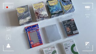 BEST PHOTOCARD SLEEVE FOR YOUR KPOP COLLECTION - DRAGON SHIELD VS KMC VS ULTRA PRO VS POPCORN GAMES! screenshot 5