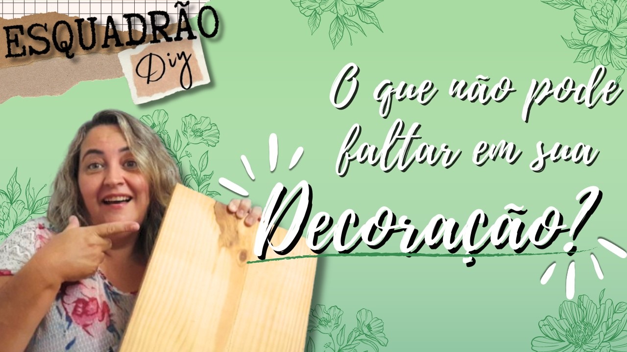 DIY Bandeja Farm | O que não pode faltar em sua decoração? | Esquadrão Diy