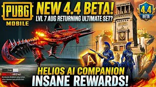🔴PUBG MOBILE 4.4 BETA HERE : ALL FEATURES EXPLAINED l HELIOS AI COMPANION l RETURNING ULTIMATE SET  screenshot 3