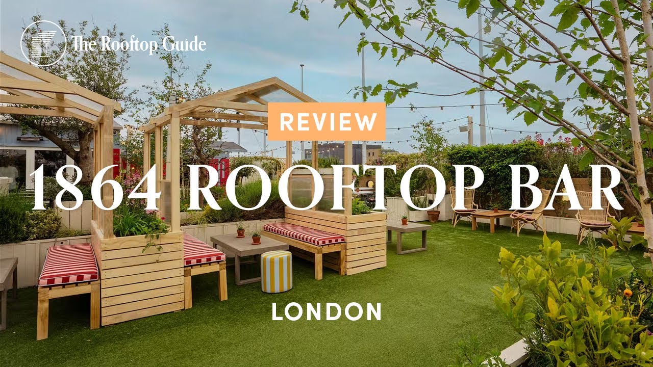 1864 Rooftop Bar & Kitchen in London - Review - YouTube