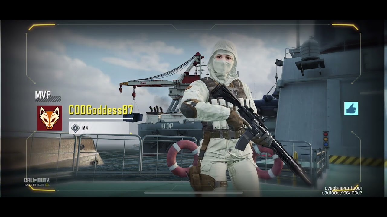 “COD Goddess Takes Over! First Game, First Wins! 🔥📱”