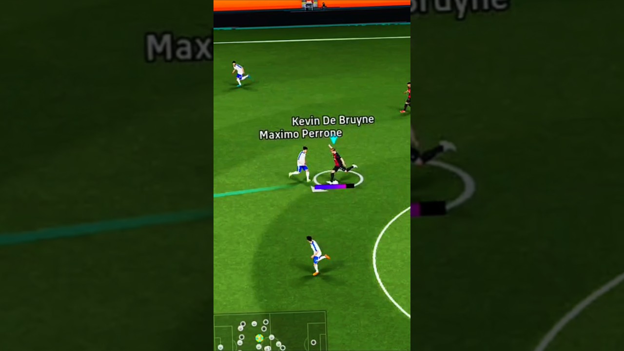 De Bruyne’s Rocket Shot in eFootball 2025! 🚀⚽🔥 | Epic Goal
