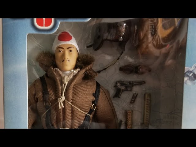 GI.JOE JAPANESE ZERO PILOT FIGURE REVIEW - YouTube