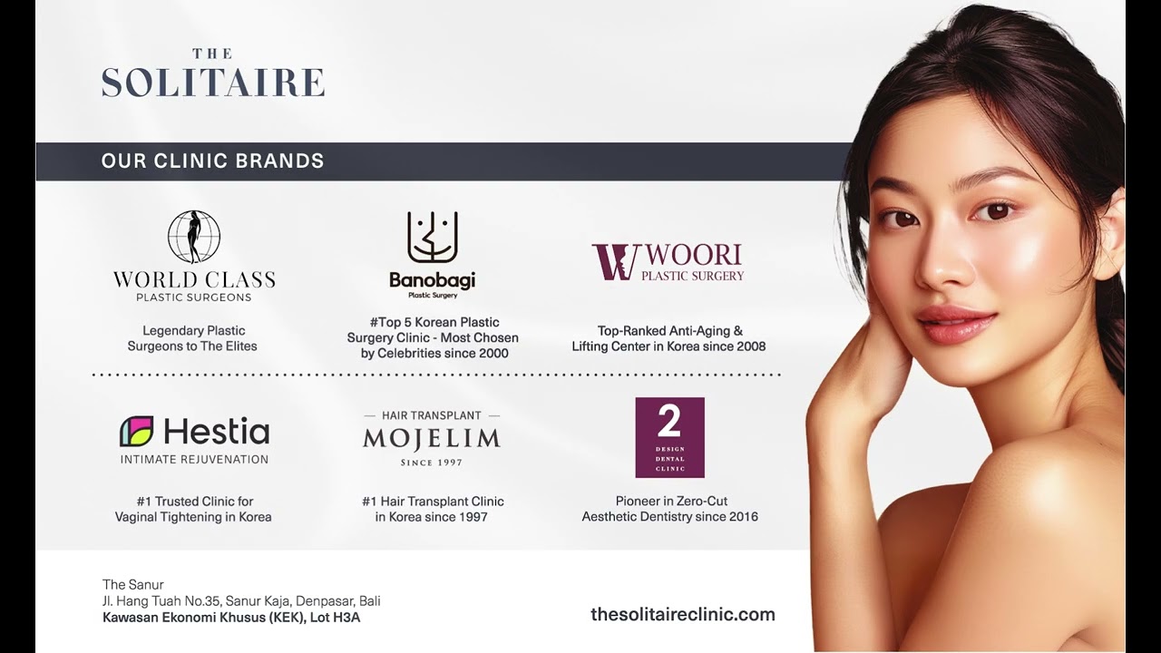 THE SOLITAIRE World Class Medical Aesthetic Centre in Bali's Luxury Destination.