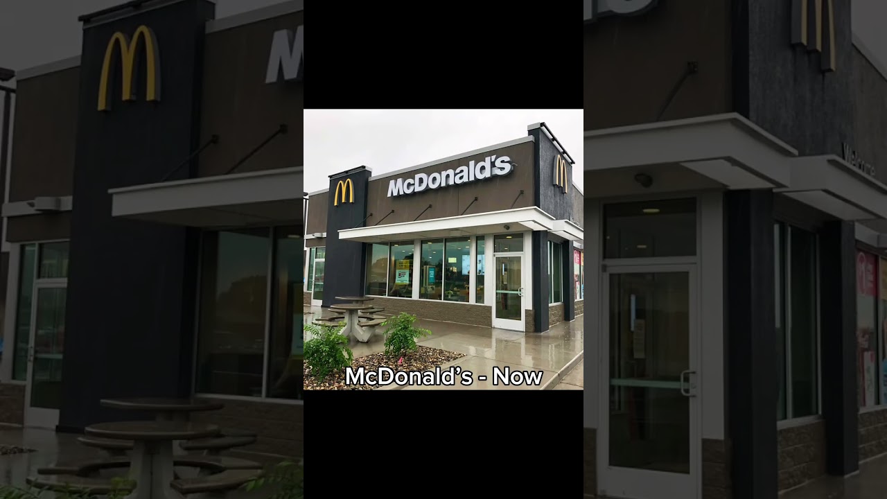 Fast Food Chains Then Vs Now 👀 