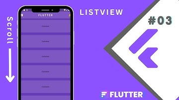 ListView in flutter 📃 |  Flutter #03