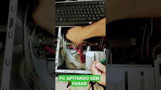📢 COMO ARRUMAR PC SEM IMAGEM E APITANDO, BIPANDO. #shorts #lunardi #informatica
