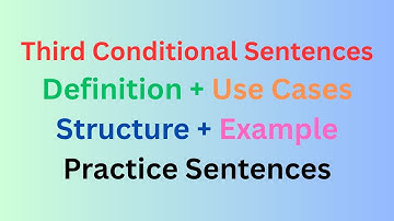Third Conditional Sentences @Oxfordonlineenglish1 @E2English. @SparkleEnglish 