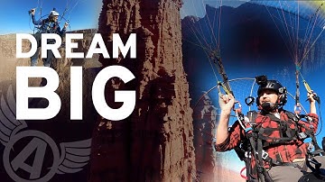 UNBELIEVABLE - First Paramotor Flight in Moab