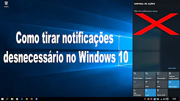 Como desativar notificações de sites Windows 10?