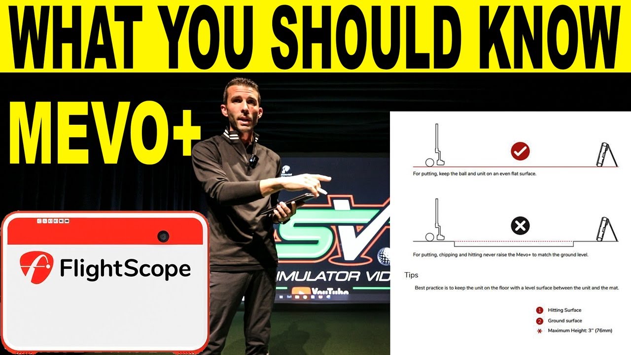 Flightscope MEVO PLUS - WHAT YOU SHOULD KNOW! + SETUP, FAQ, and NEW SWING VIDEO!