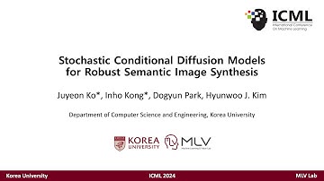 Stochastic Conditional Diffusion Models for Robust Semantic Image Synthesis (ICML, 2024)