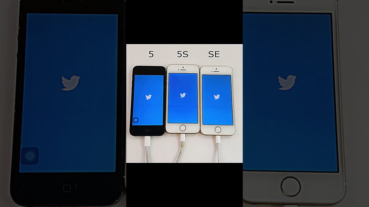 IPHONE 5 VS 5S SE SPEED TEST