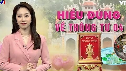 Hiểu đúng thông tư về quản lý tiền công đức | VTV24
