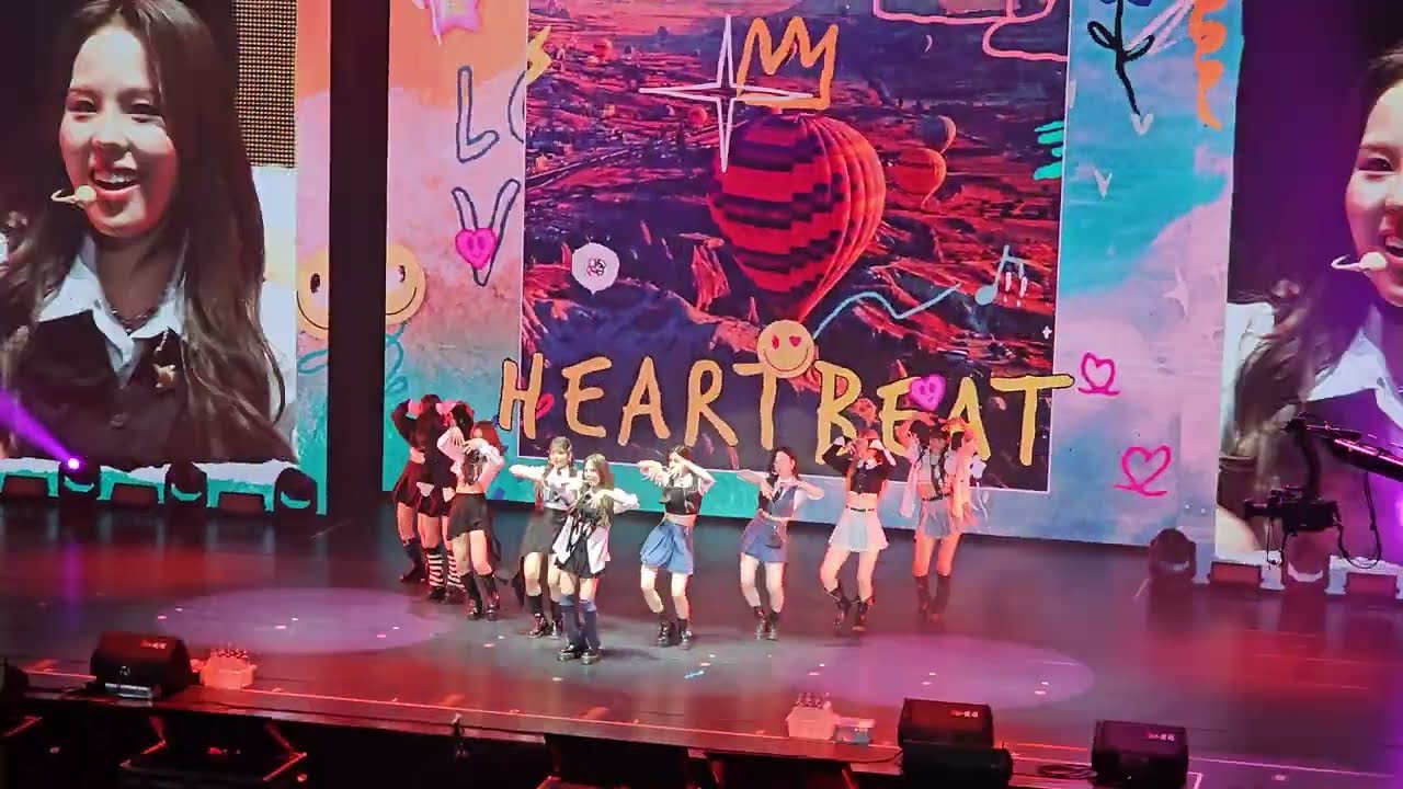 20240214 NiziU(니쥬) - HEARTRIS + Lucky Star ,【NiziU FAN-CON with U in Taipei】, 4K Fancam