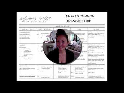 Common Pain Meds for Labor and Birth Used in Hospitals