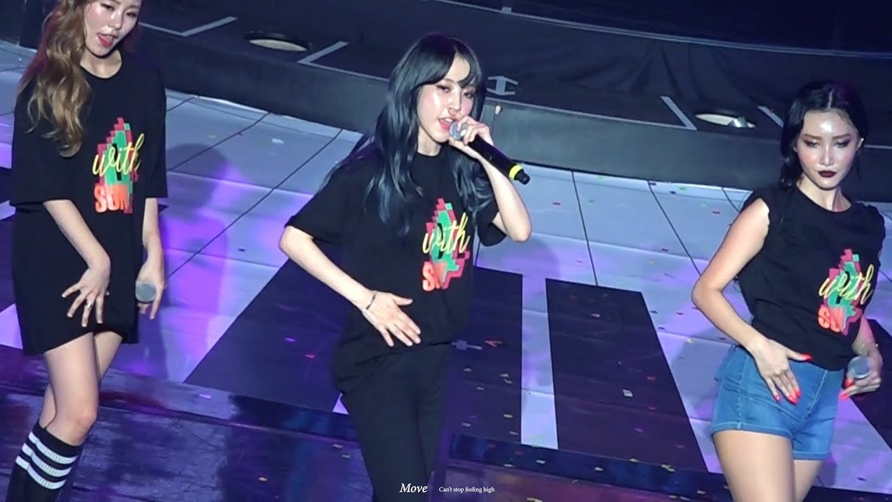 170819 무지컬 커튼콜 in 부산 마마무 문별 잠이라도 자지 + 나로말 직캠